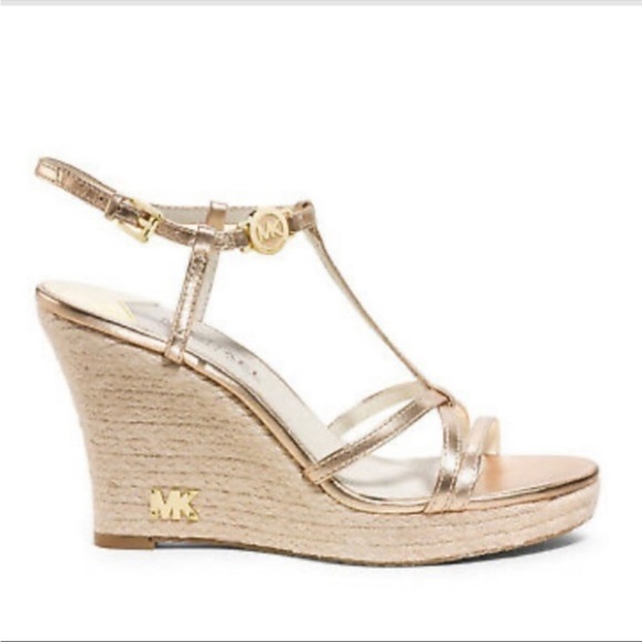 Micheal Kors Strap Wedges - Picture 6 of 15